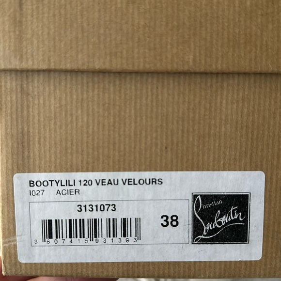 Bootylili Velours Christian Louboutin booties - Picture 16 of 16